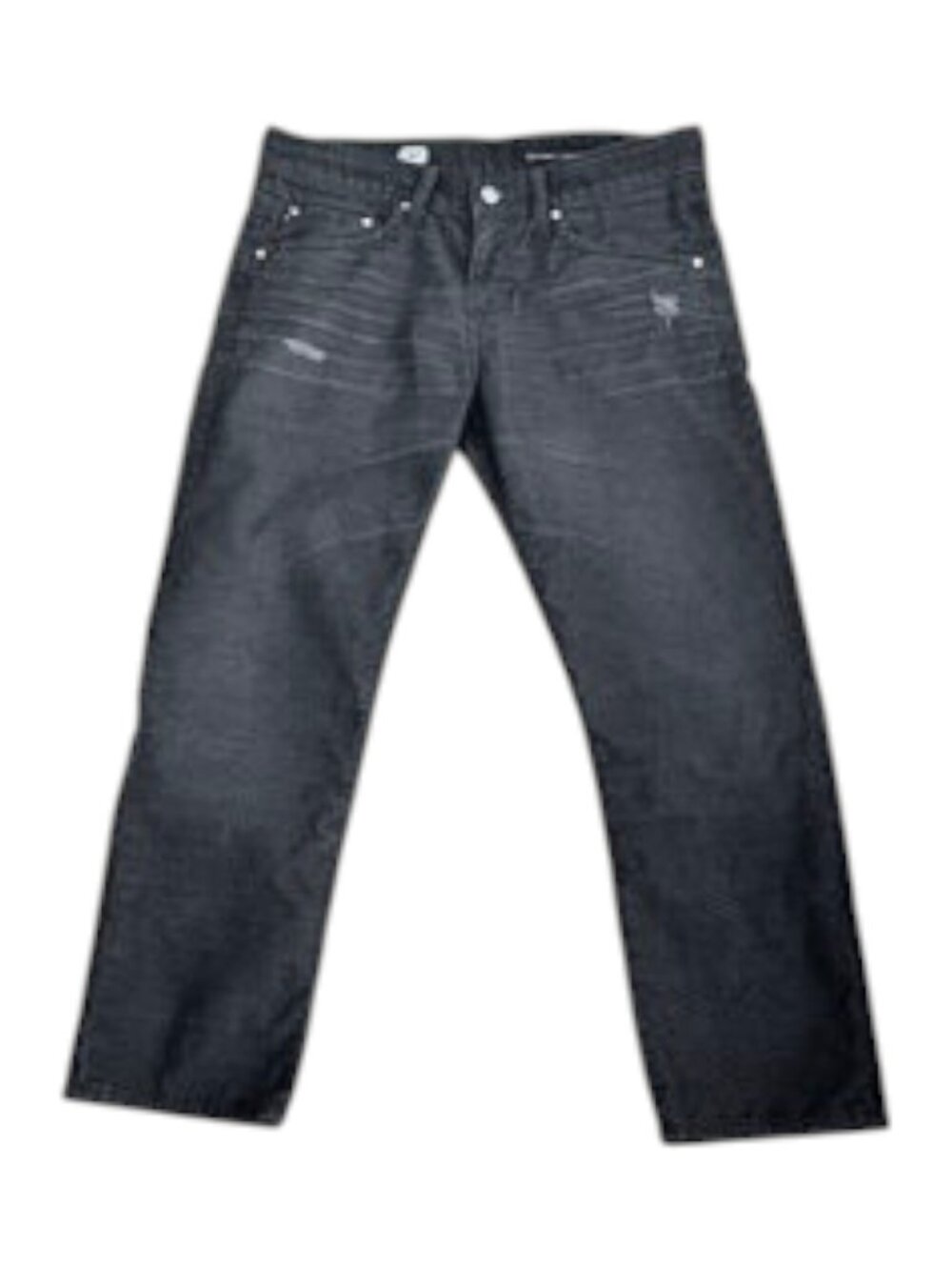 Adriano Goldschmied Corduroy Pants Ex-Boyfriend Crop Gray (28)